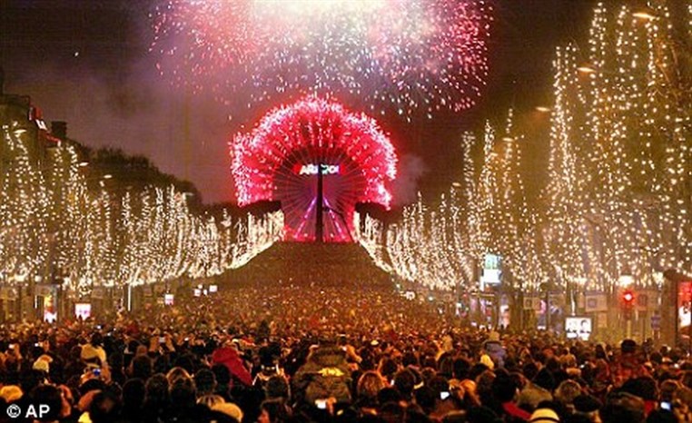 New Year's Eve at Champs Elysees